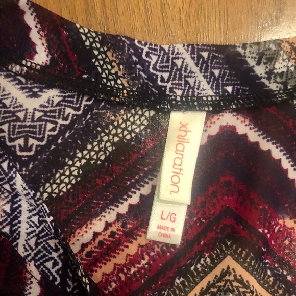Multicolored chevron top - Picture 3 of 4